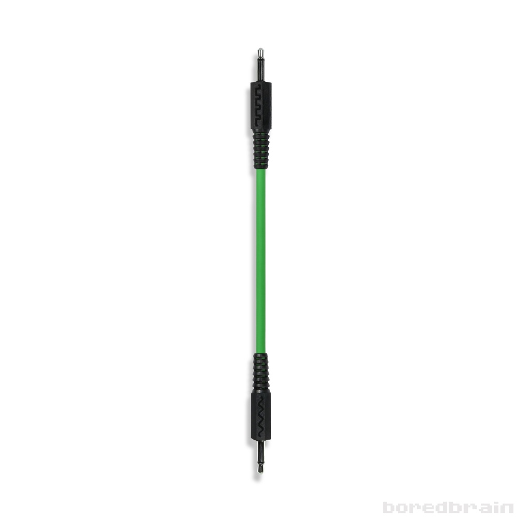 3-inch Slime Green Single Patch Cable