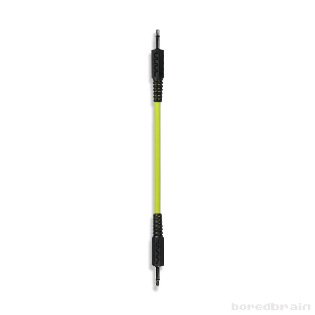 3-inch Nuclear Yellow Single Patch Cable