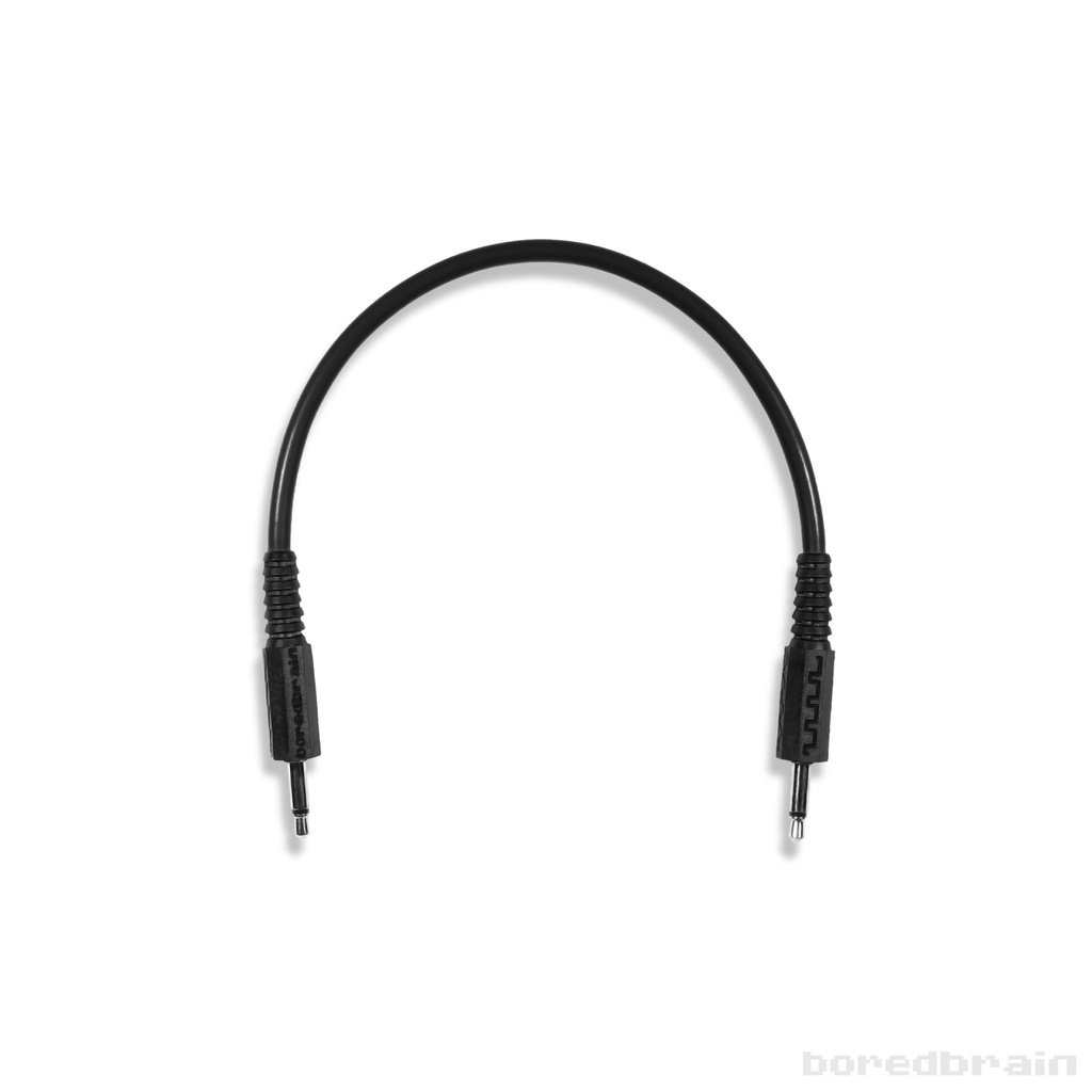 6-inch Oblivion Black Single Patch Cable