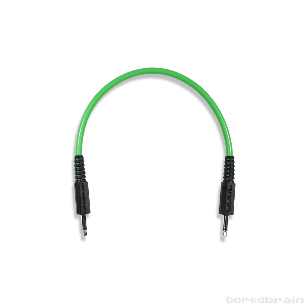 6-inch Slime Green Single Patch Cable