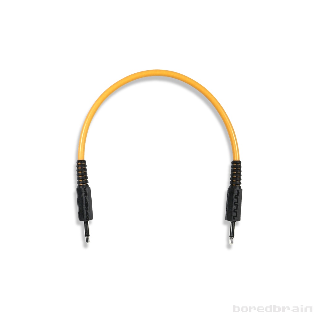 6-inch Solar Orange Single Patch Cable