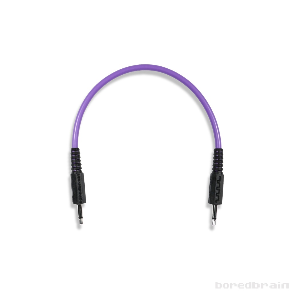 6-inch Amethyst Purple Single Patch Cable