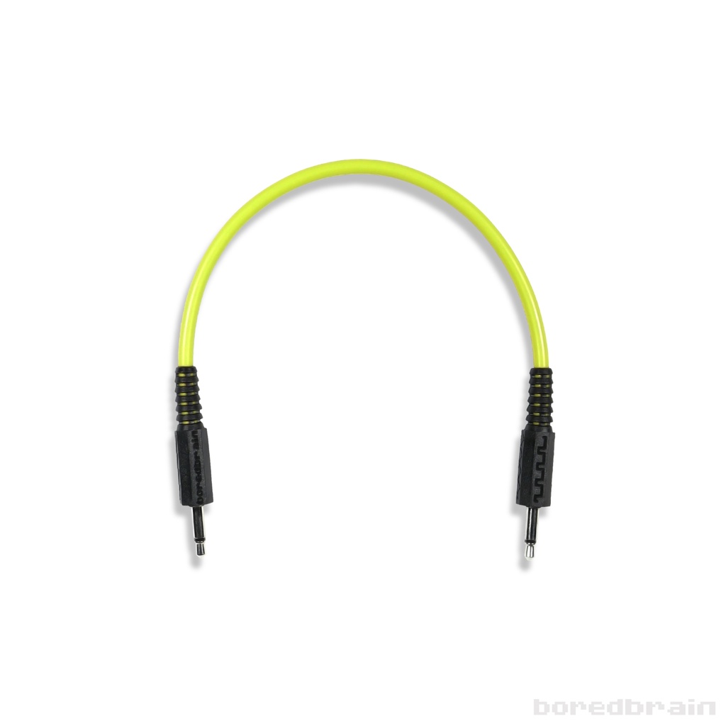 6-inch Nuclear Yellow Single Patch Cable