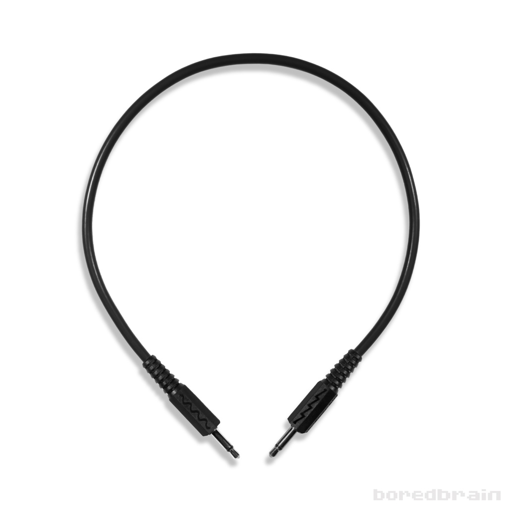 12-inch Oblivion Black Single Patch Cable