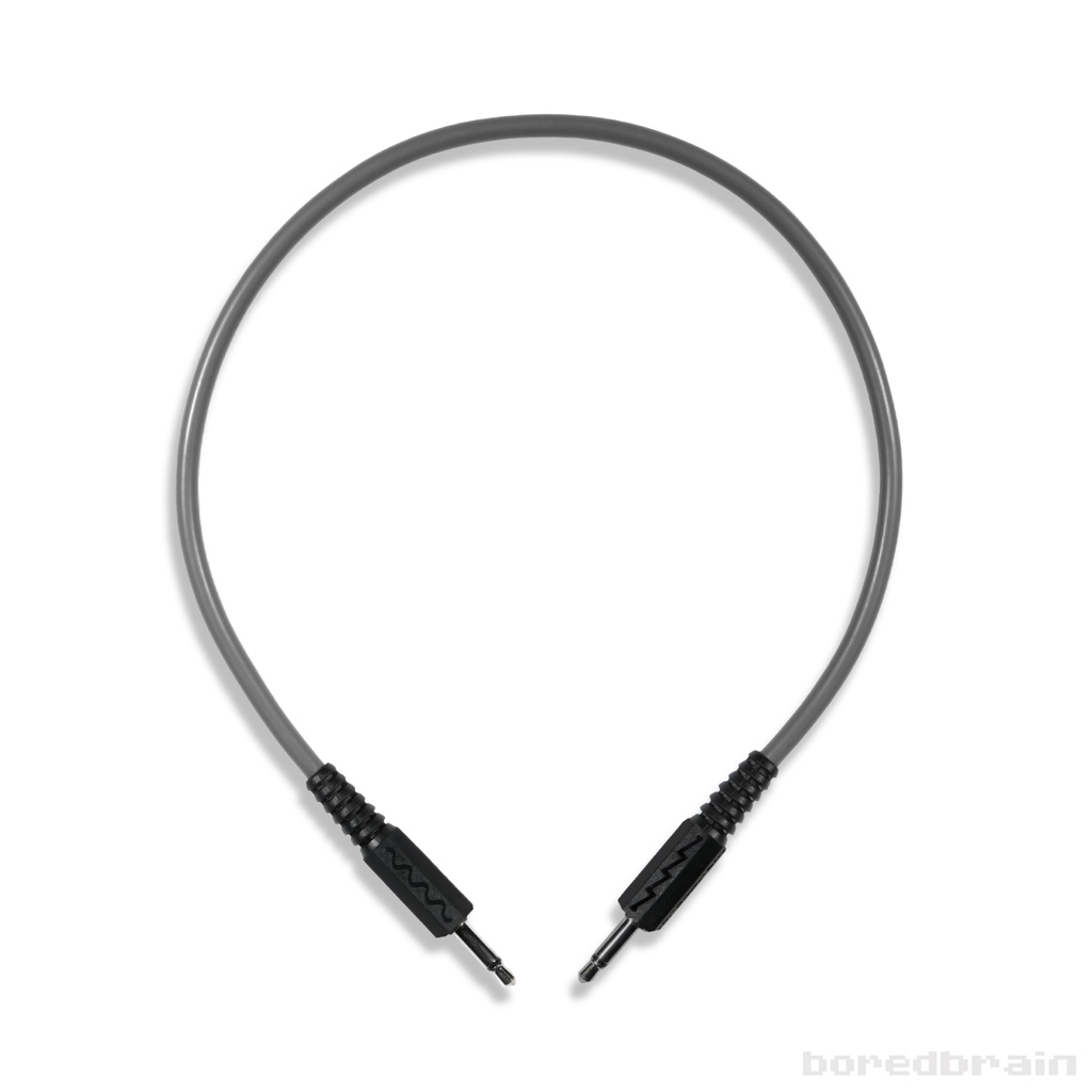 12-inch Dark Graphite Single Patch Cable