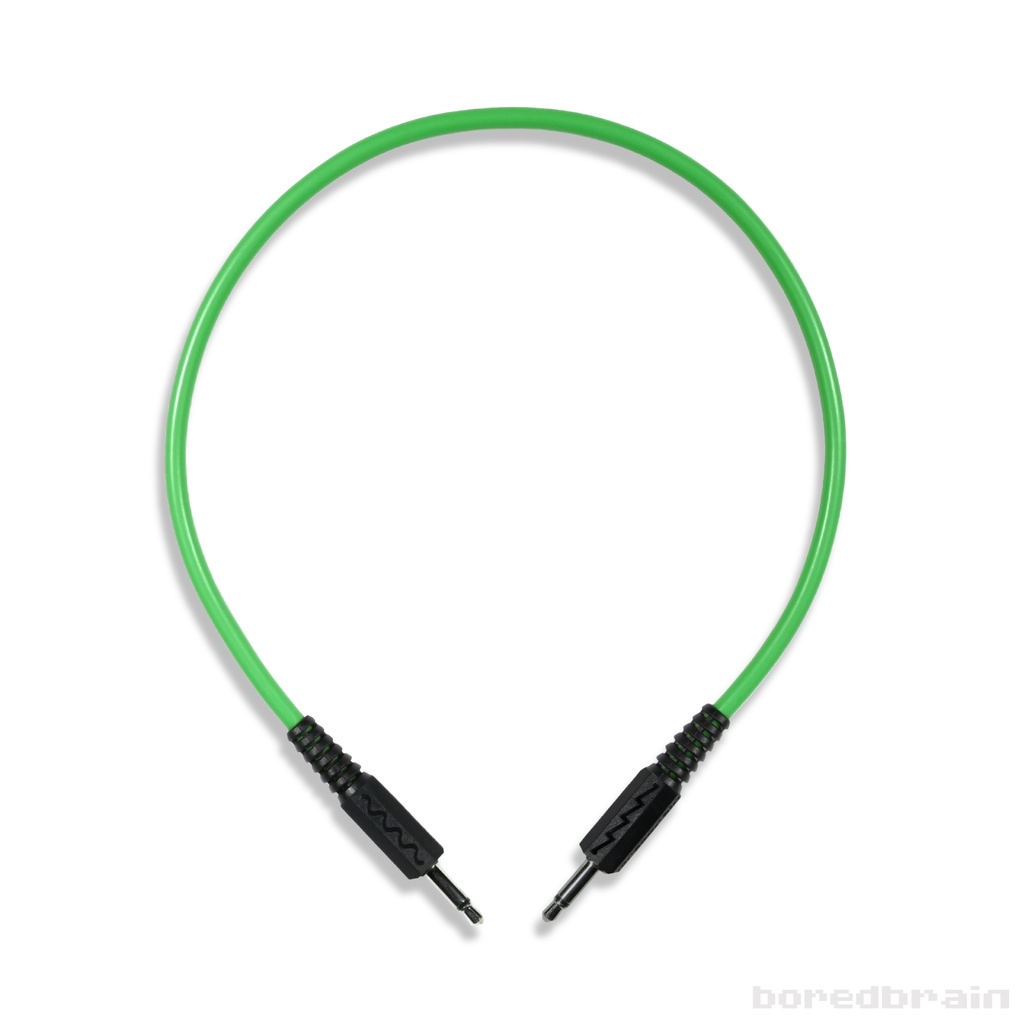 12-inch Slime Green Single Patch Cable