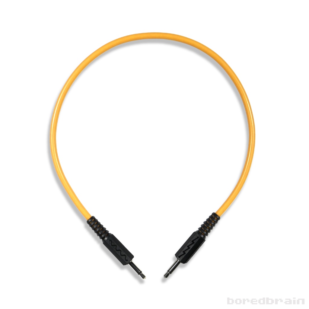 12-inch Solar Orange Single Patch Cable