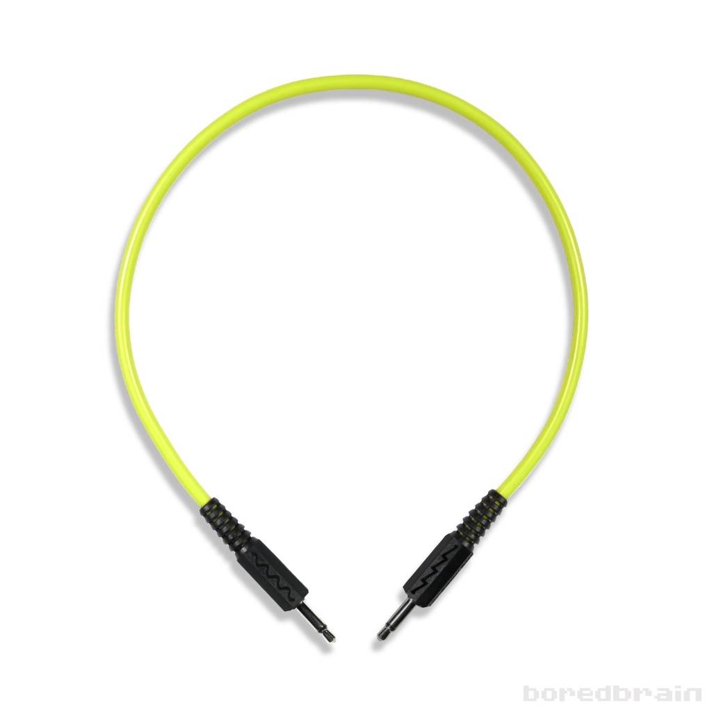 12-inch Nuclear Yellow Single Patch Cable