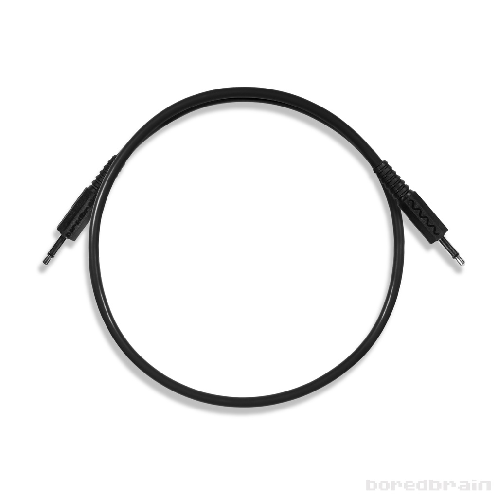 18-inch Oblivion Black Single Patch Cable