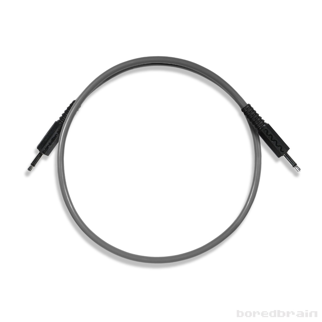 18-inch Dark Graphite Single Patch Cable