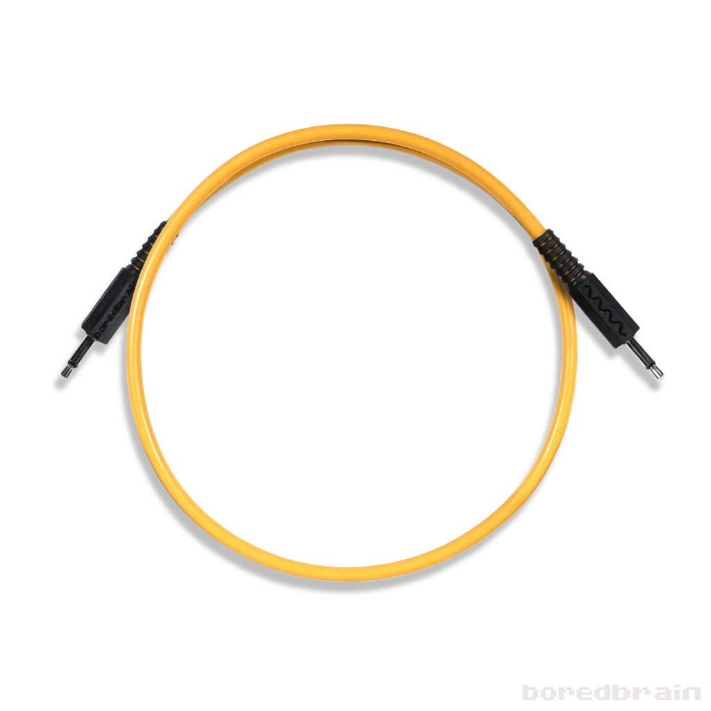 18-inch Solar Orange Single Patch Cable