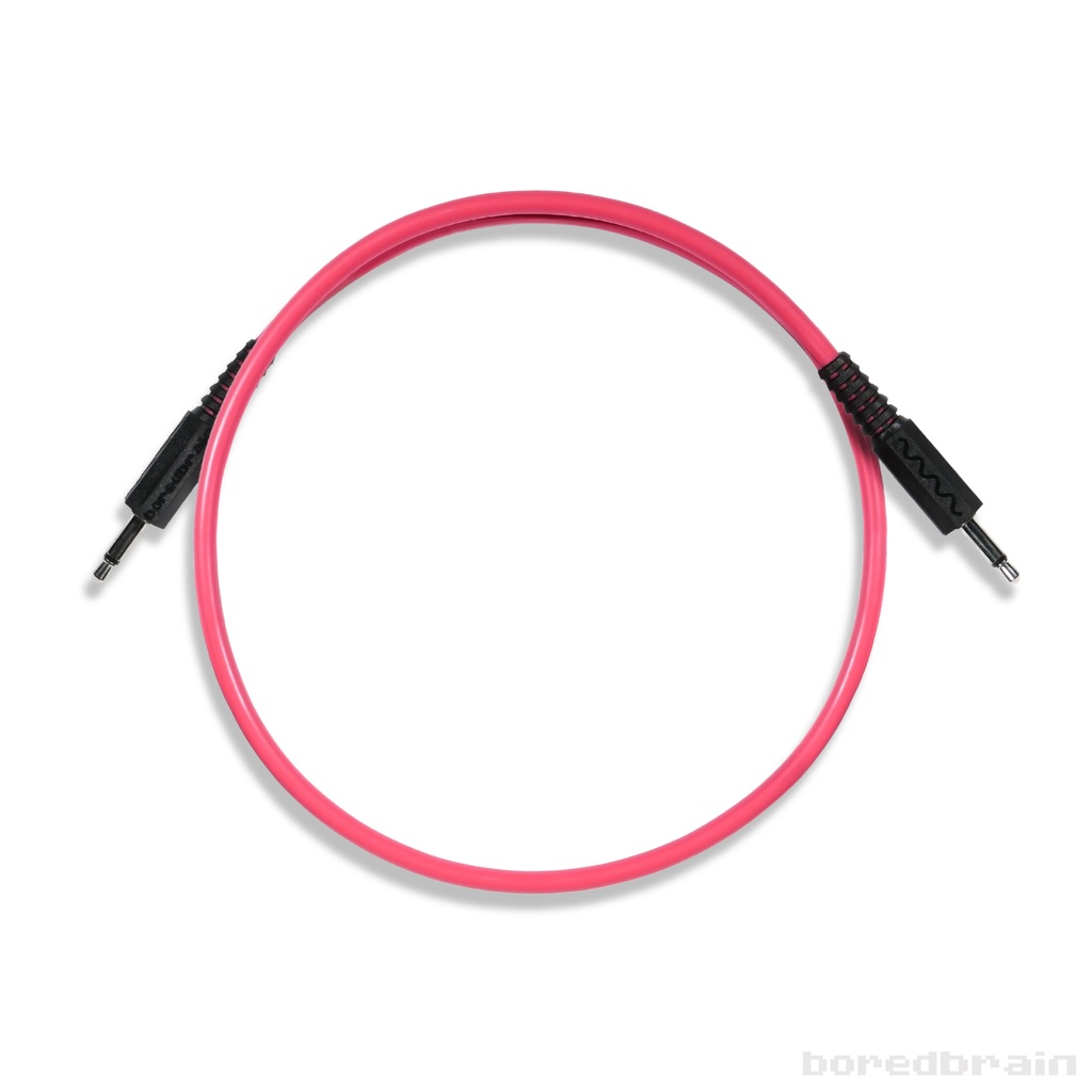 18-inch Plasmic Pink Single Patch Cable