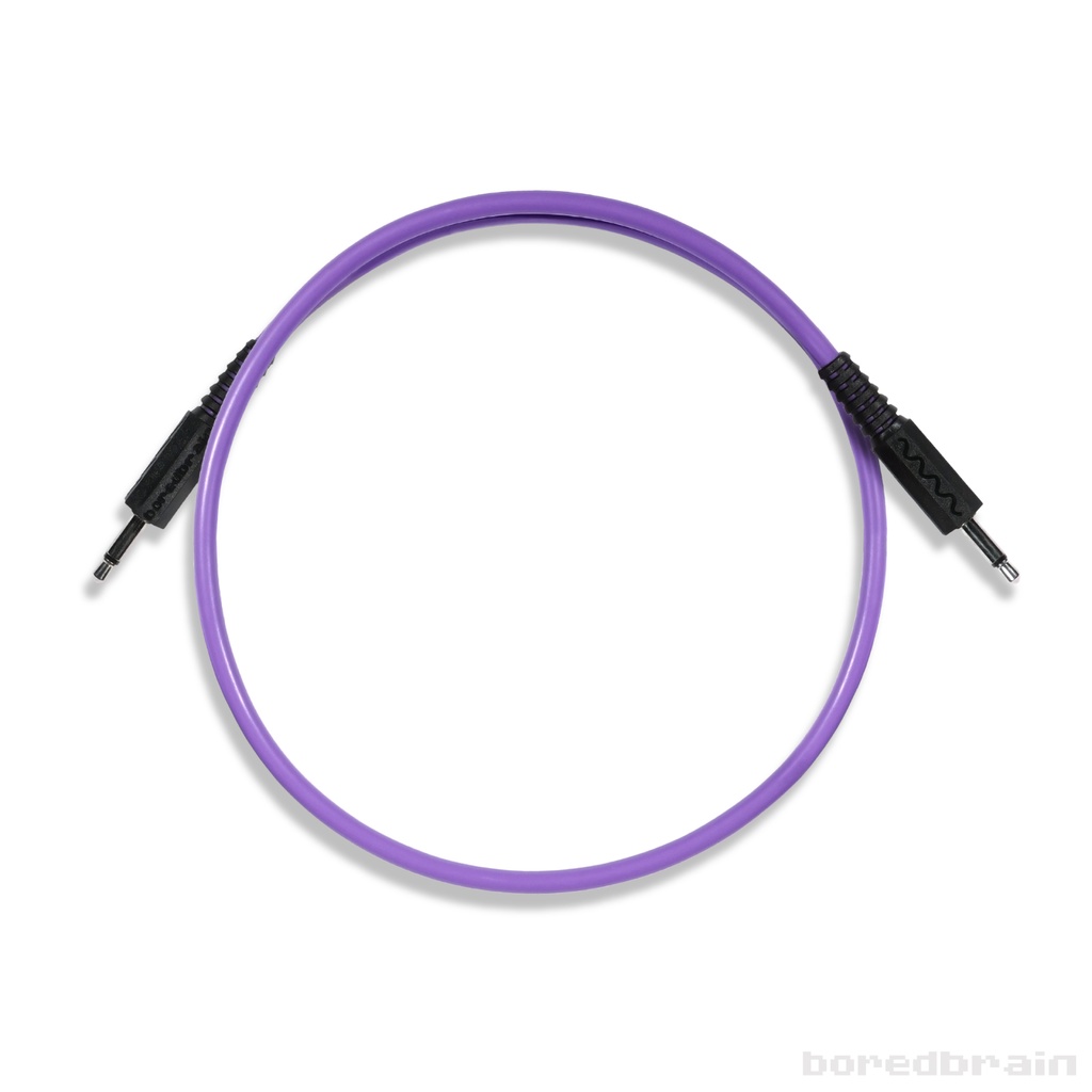 18-inch Amethyst Purple Single Patch Cable