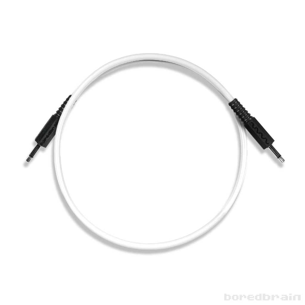 18-inch Astral White Single Patch Cable