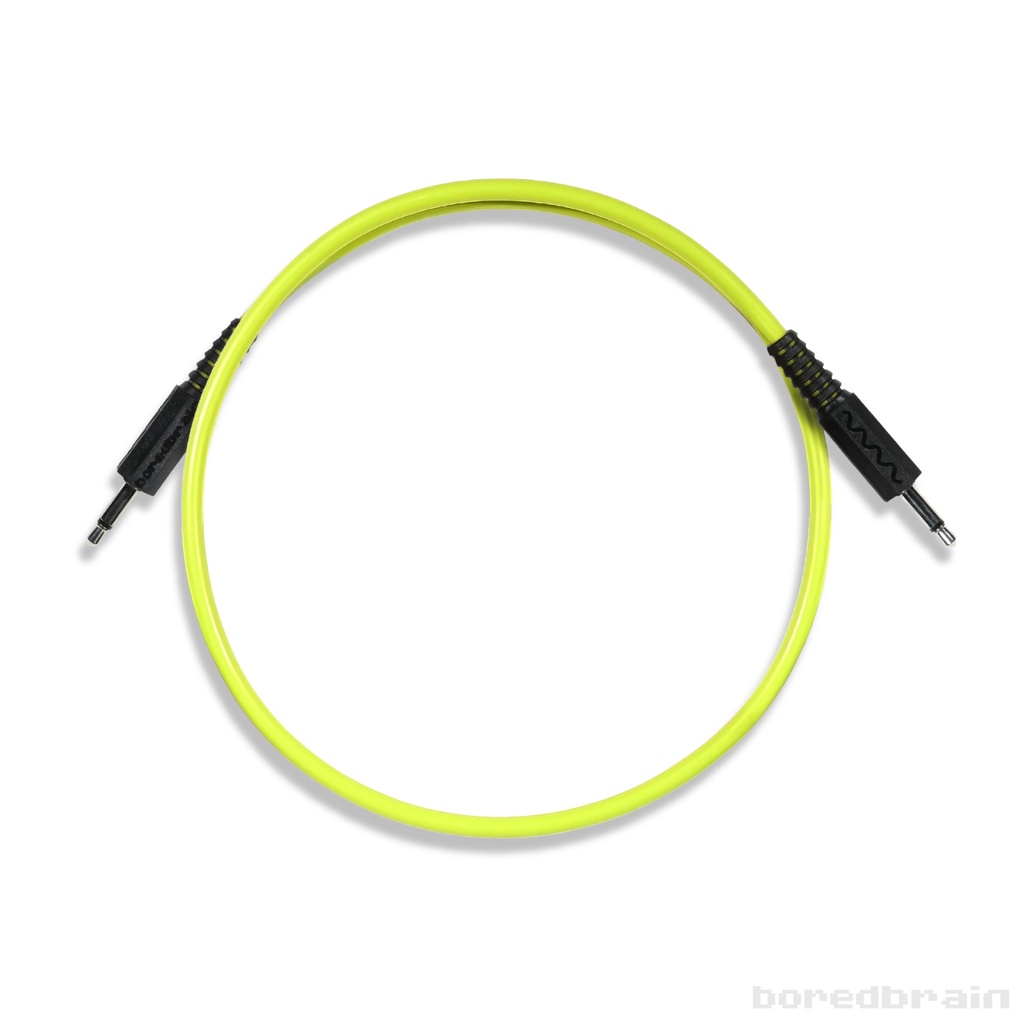 18-inch Nuclear Yellow Single Patch Cable