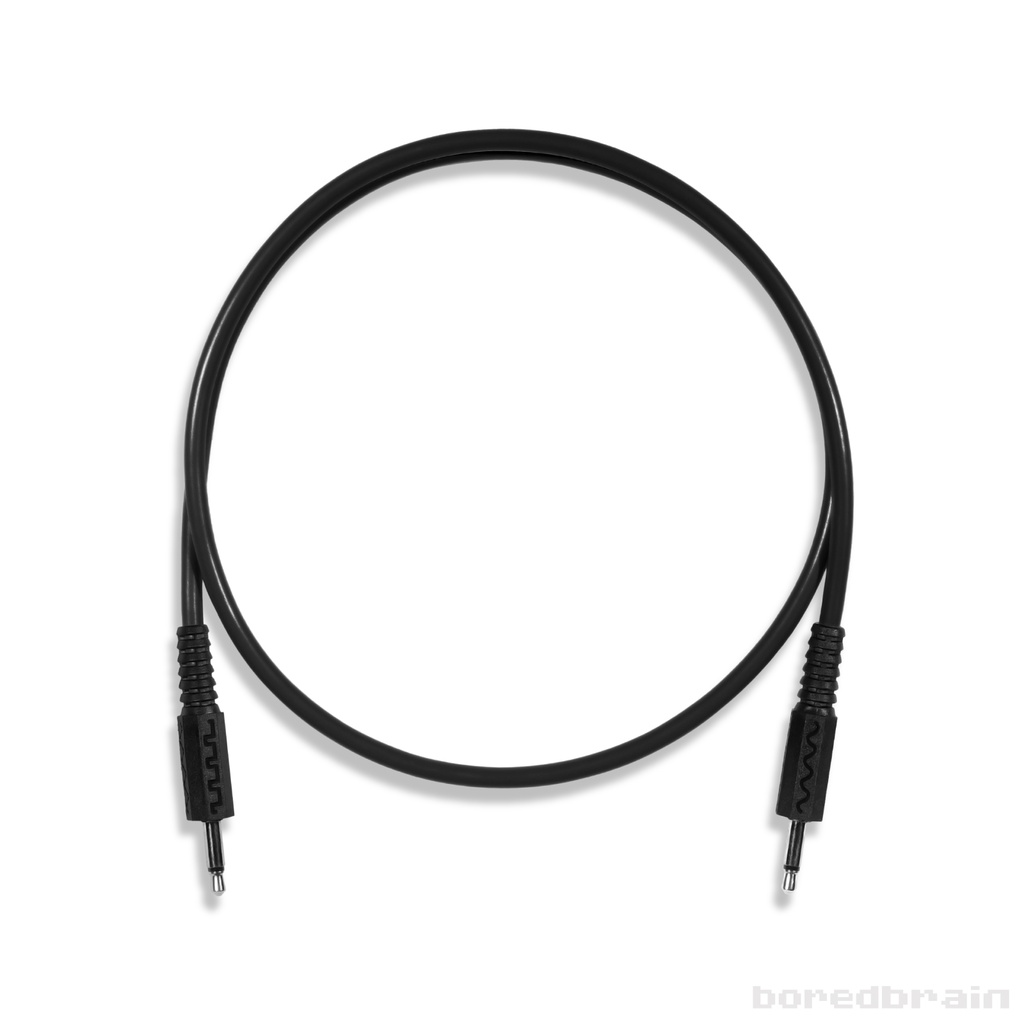 24-inch Oblivion Black Single Patch Cable