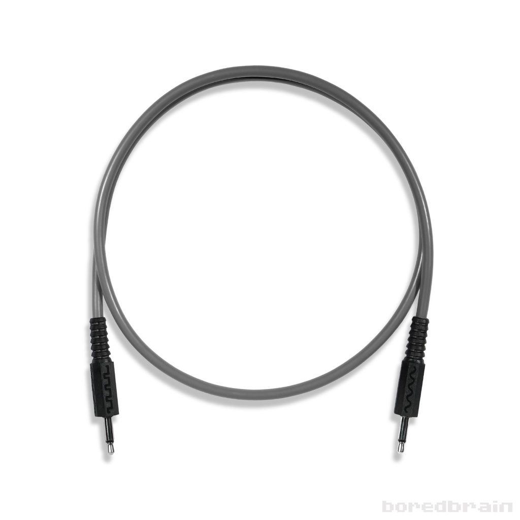 24-inch Dark Graphite Single Patch Cable