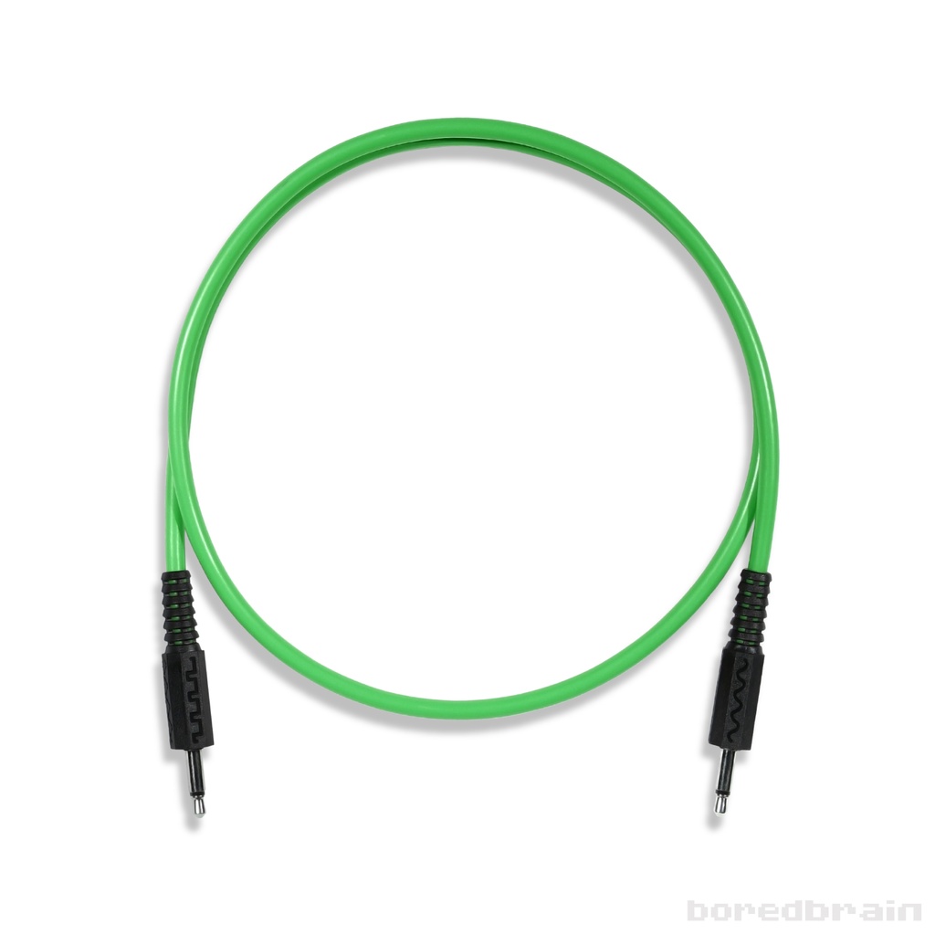 24-inch Slime Green Single Patch Cable