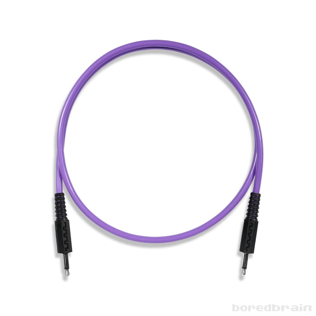 24-inch Amethyst Purple Single Patch Cable