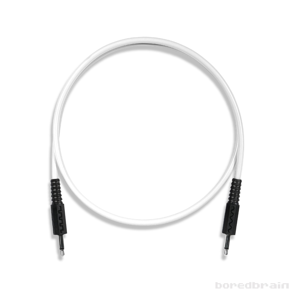 24-inch Astral White Single Patch Cable