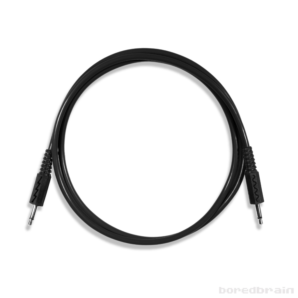 36-inch Oblivion Black Single Patch Cable