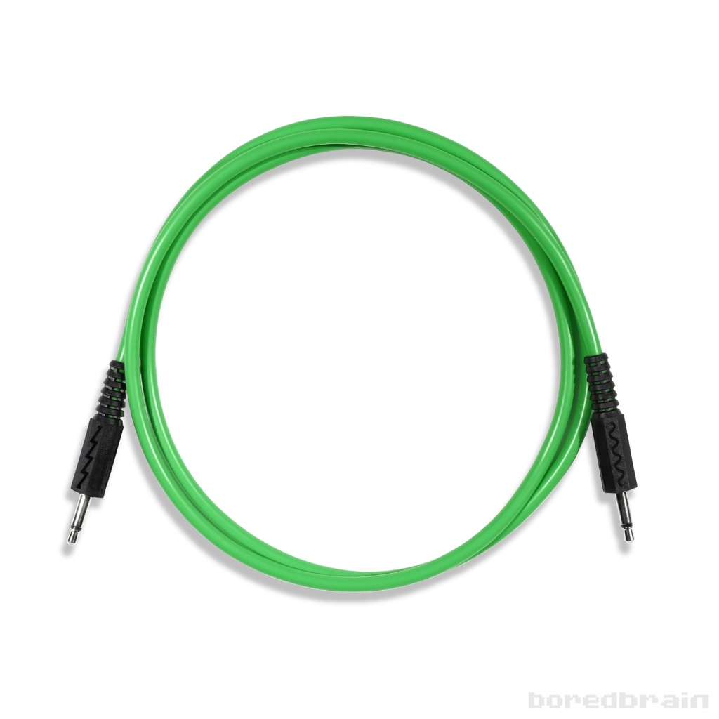 36-inch Slime Green Single Patch Cable