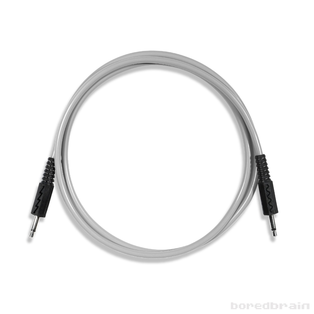 36-inch Moon Gray Single Patch Cable