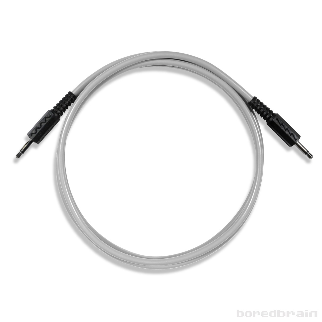 48-inch Moon Gray Single Patch Cable