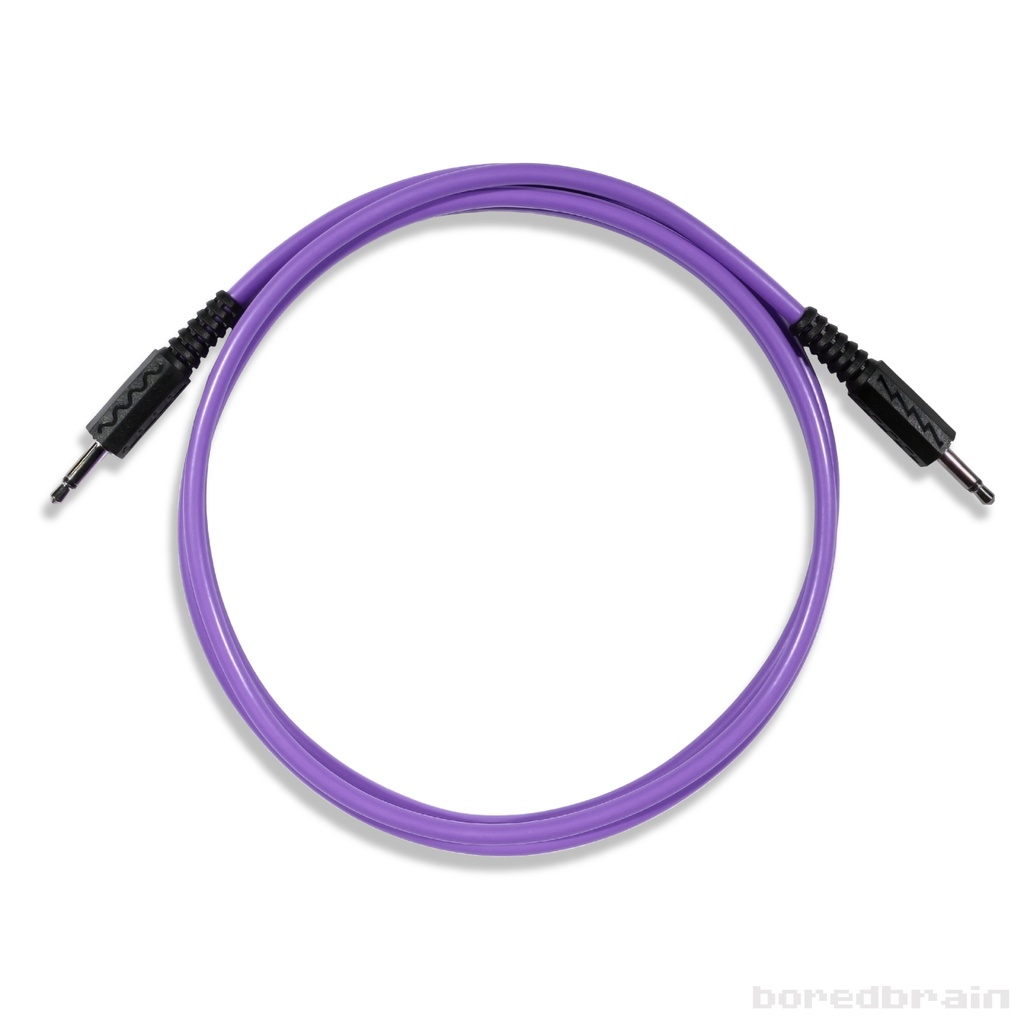 48-inch Amethyst Purple Single Patch Cable