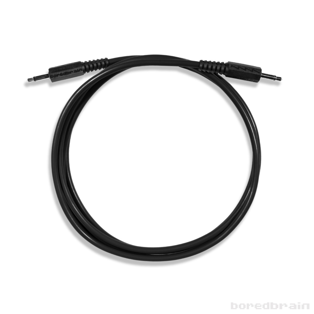 60-inch Oblivion Black Single Patch Cable