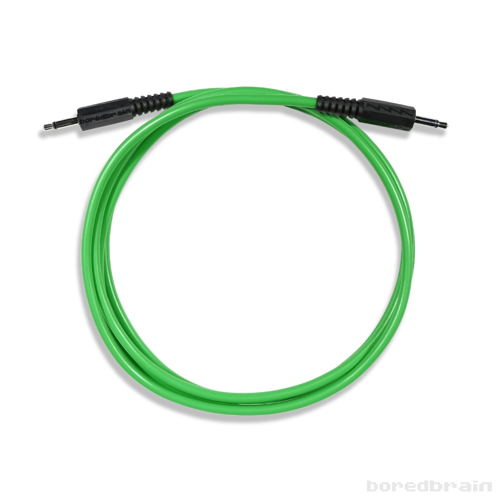 60-inch Slime Green Single Patch Cable