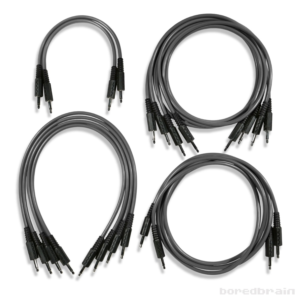 Dark Graphite Essential 12-Pack Patch Cables