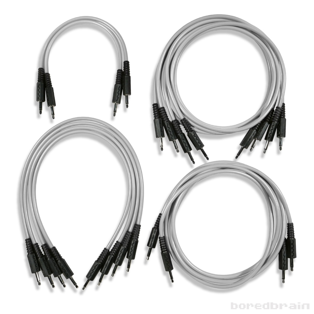 Moon Gray Essential 12-Pack Patch Cables