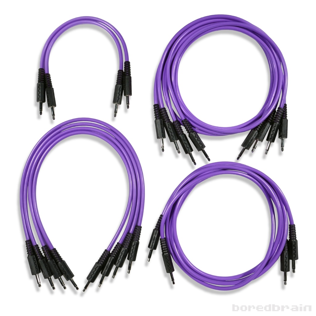 Amethyst Purple Essential 12-Pack Patch Cables