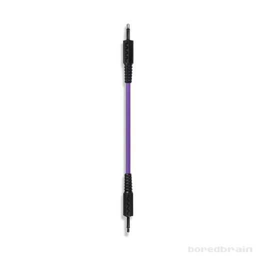 [BB-PC-35TS03PUR] 3-inch Amethyst Purple Single Patch Cable