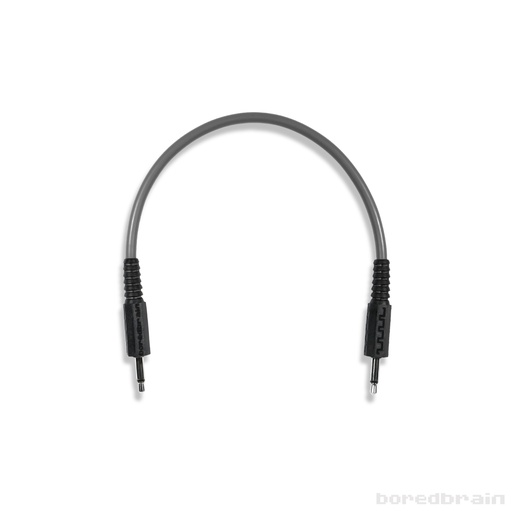 [BB-PC-35TS06DRK] 6-inch Dark Graphite Single Patch Cable