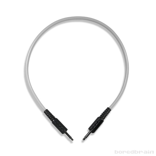 [BB-PC-35TS12GRY] 12-inch Moon Gray Single Patch Cable