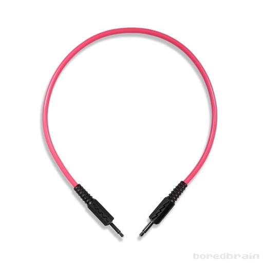 [BB-PC-35TS12PNK] 12-inch Plasmic Pink Single Patch Cable