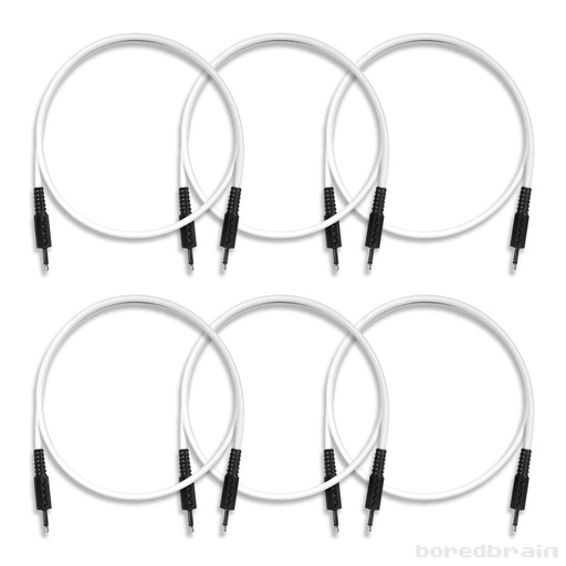 [BB-PC06PK-35TS24WHT] 24-inch Astral White 6-Pack Patch Cables